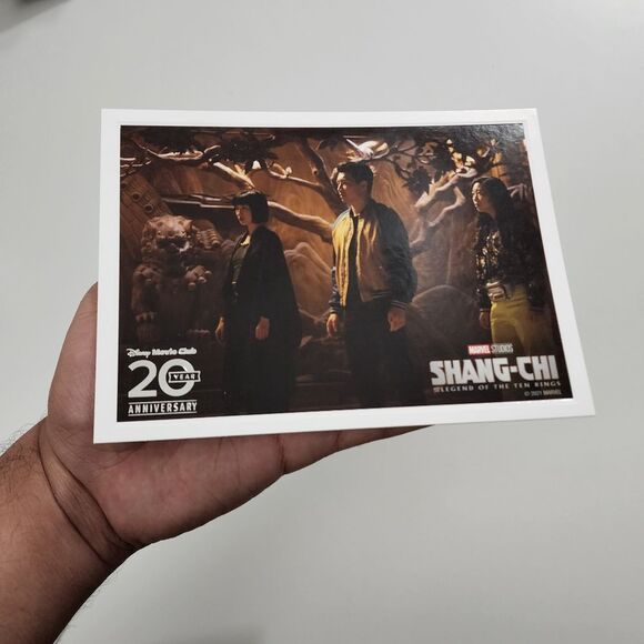 Disney Movie Club Marvel Shang Chi Collectible Lithograph - Picture 1 of 5